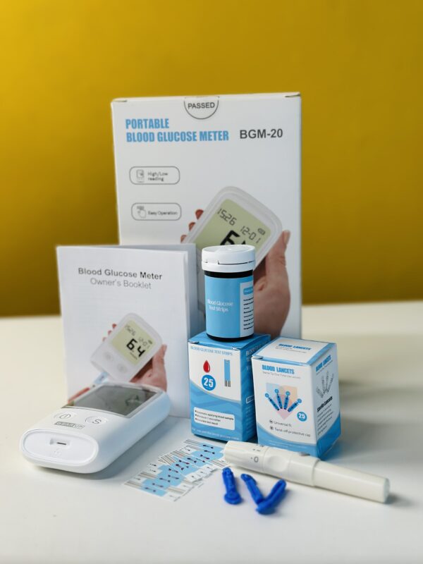 GearUP Blood Glucose Meter With 25 Test Strips